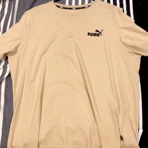 Beige Puma XL t-shirt